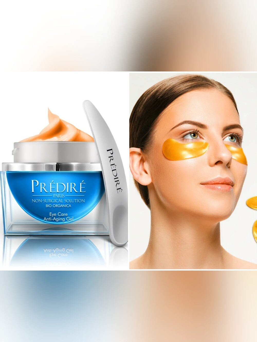 Predire Eye Care Intensive Rescue Gel & 12 Pairs Of Collagen Eye Masks